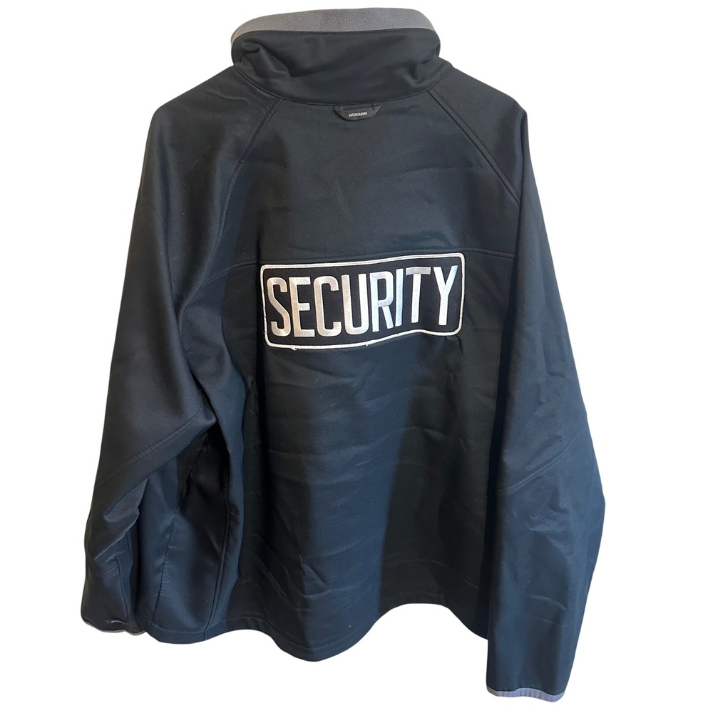 Columbia Jacket Womens 3X Black Security Softshell Zip Outdoor Interchange